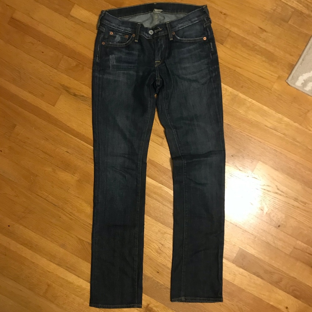 Lucky Brand Straight Leg Dark Wash
